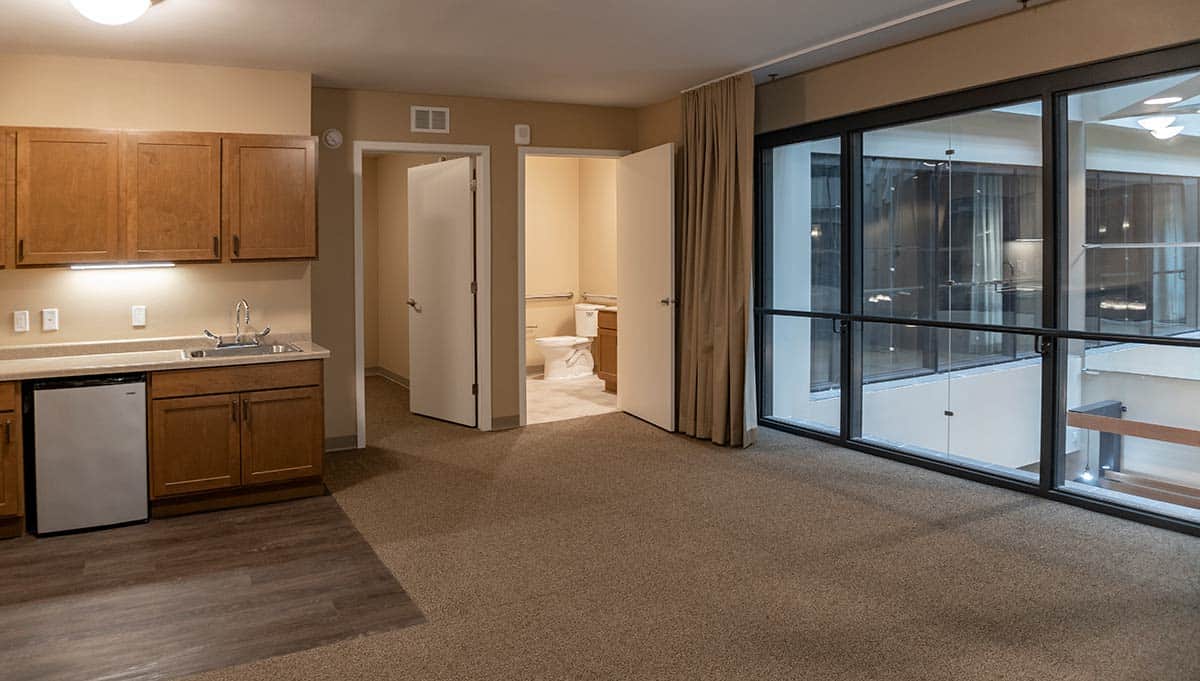 2nd Floor One Bedroom Apartment